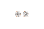 Martini earrings with lab-grown diamonds