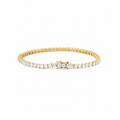 Bracciale sottile con diamante
